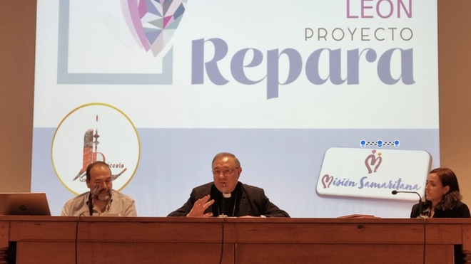 Luis Ángel de las Heras durante la presentación