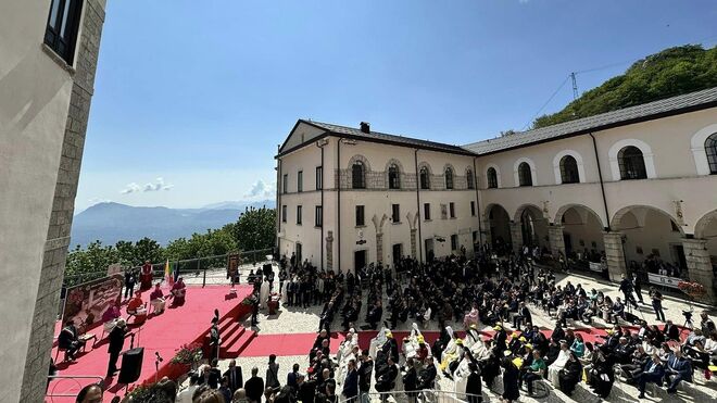 Misa en la inauguración del Anna Jubilare Verginiano
