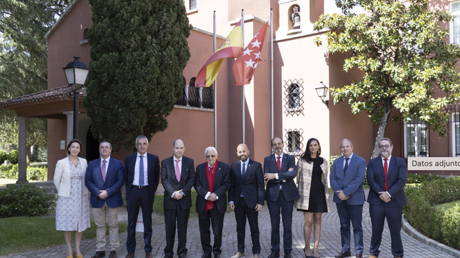 Firma del acuerdo con Mapfre