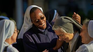 Un grupo de religiosas