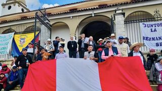 Obispos inician marcha pacífica y leen declaración conjunta