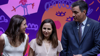 Montero, Belarra y Sánchez