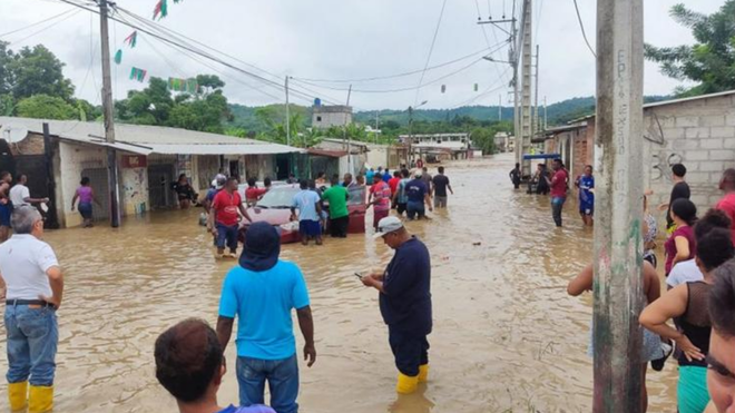 Inundaciones Ecuador