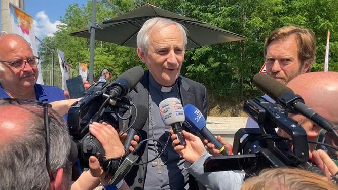 El presidente de la CEI, Matteo Zuppi