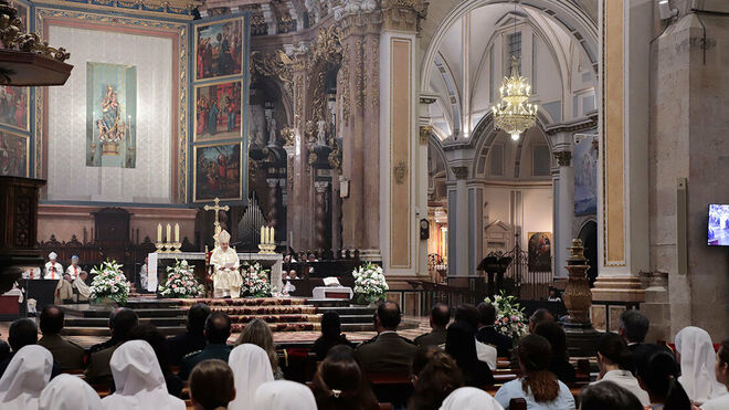 Benavent, en la misa de Corpus de Valencia