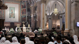 Benavent, en la misa de Corpus de Valencia