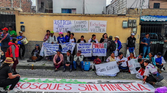 Organizaciones de fe abogan por un Ecuador libre de minería metálica