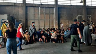 Los supervivientes, atendidos en el puerto de Kalamata