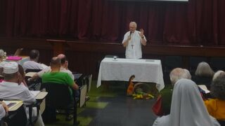 Cardenal Leonardo Steiner en el Encuentro de Amerindia