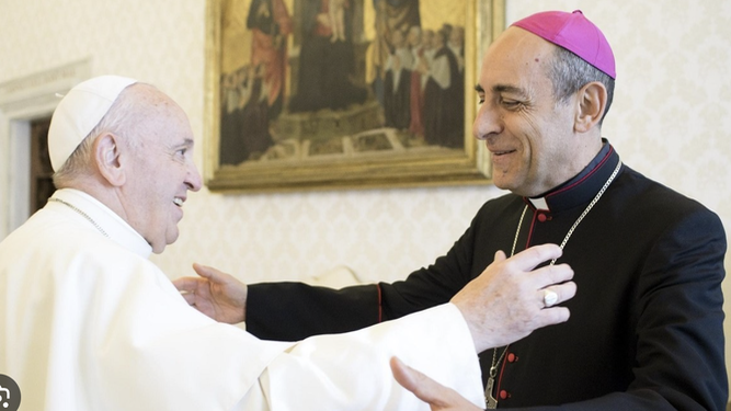 Papa y Tucho Fernández