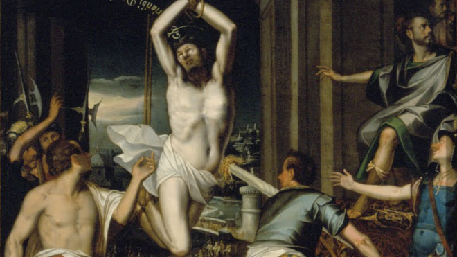 El martirio de san Ponciano (1612)