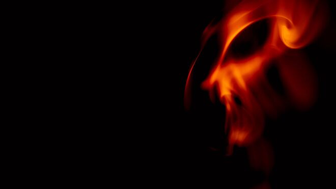 Imagen figurada de un demonio
