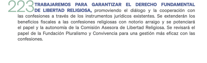 Propuesta 223 del PP