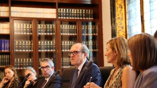 El Defensor del Pueblo, reunido con la comisión asesora