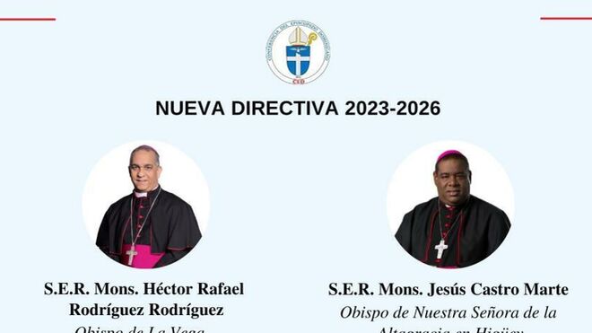Conferencia del Episcopado Dominicano elige a su nueva junta directiva