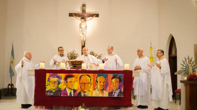 Misa en el  47° aniversario de la Masacre de San Patricio