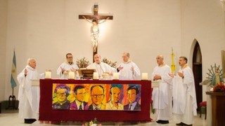 Misa en el  47° aniversario de la Masacre de San Patricio