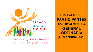 Listado completo de los miembros, invitados y otros participantes