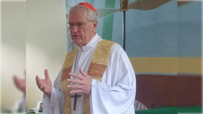 Cardenal Steiner en el encuentro de la Pastoral Vocacional