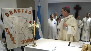 García Cuerva en Río Gallegos: "Fui bautizado como obispo por ustedes"