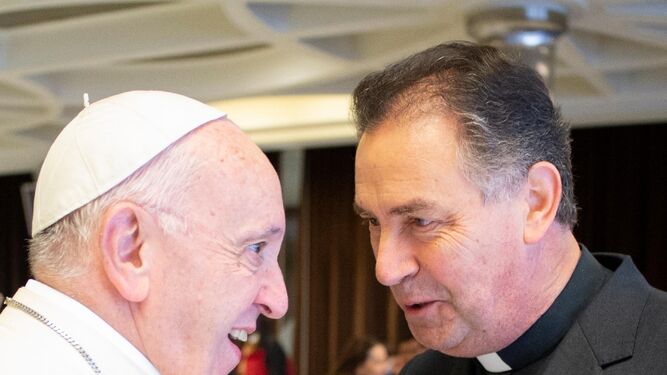 Artime, con el Papa