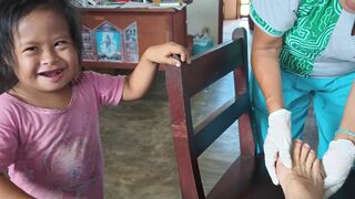 Cintia en la consulta de Punchana