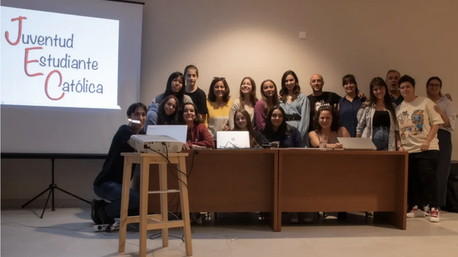 Miembros de la Juventud Estudiante Católica (JEC)