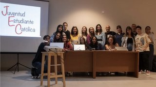 Miembros de la Juventud Estudiante Católica (JEC)