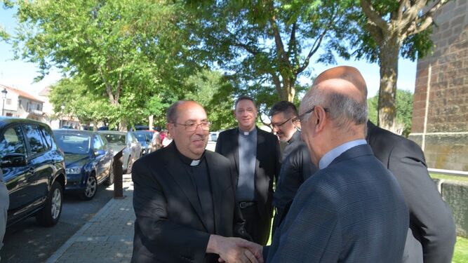 Recepción a Jesús Rico en Aldeavieja