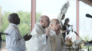 Benavent, durante la misa