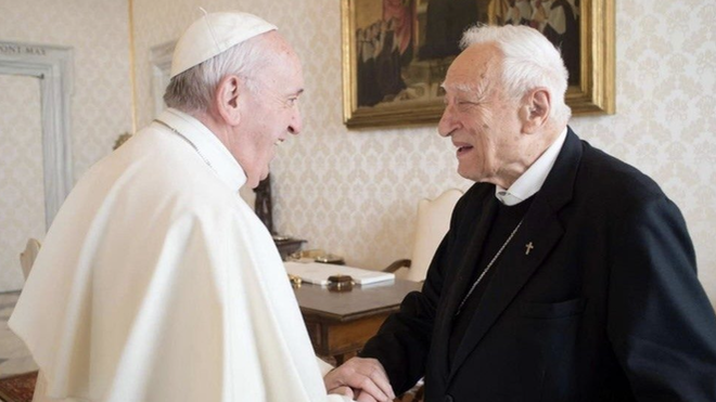 El Papa y monseñor Betazzi