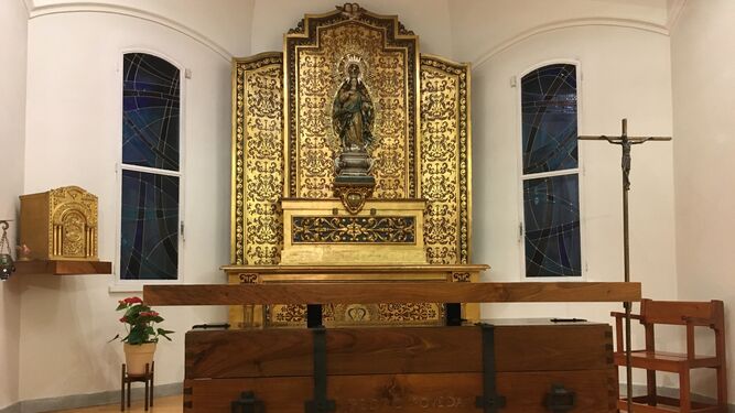 altar-Capilla San Pedro Poveda Sta María de Los Negrales (Madrid)