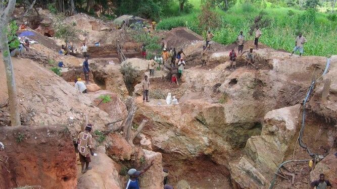 Las minas de cobalto en RD Congo