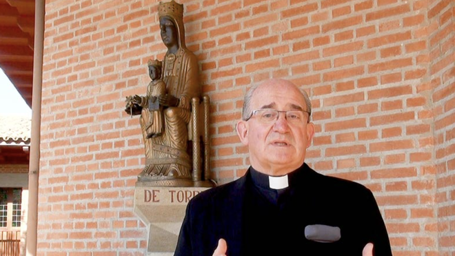 Ángel Lasheras, rector de Torreciudad
