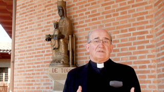 Ángel Lasheras, rector de Torreciudad