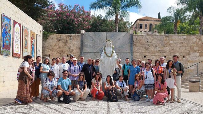 "Foto de familia" del viaje