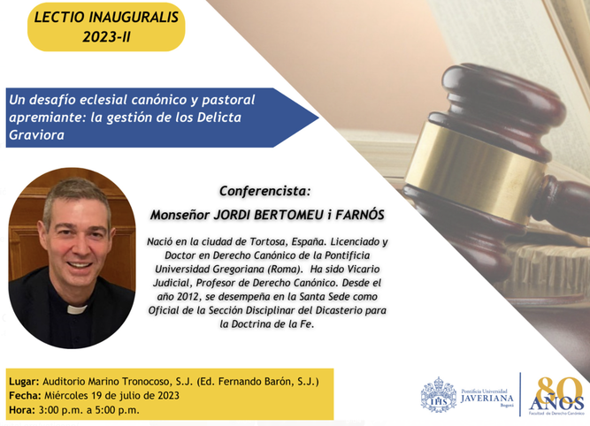 Bertomeu en la Javeriana
