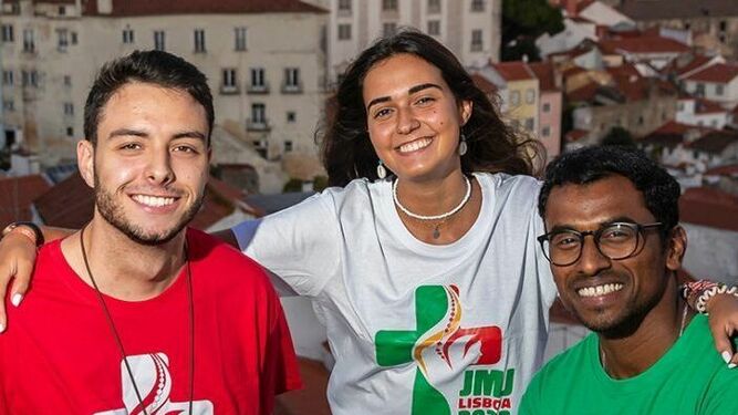 Jóvenes en la JMJ de Lisboa