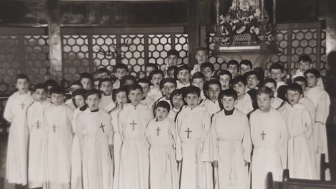 Antiguos escolanos de Covadonga