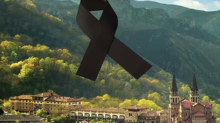 Imagen simbólica elaborada por los antiguos alumnos tras la noticia del cierre de la Escolanía