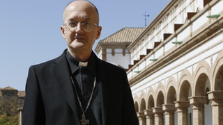 El obispo de Huesca y de Jaca, monseñor Ruiz