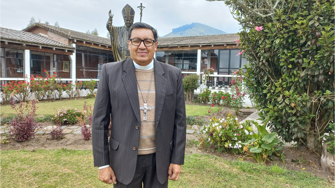 Geovanni Paz: "Apoyamos la resistencia de las comunidades que dicen ¡No a la minería!" en Ecuador