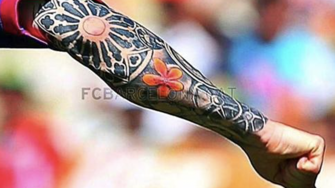 El tatuaje de Messi