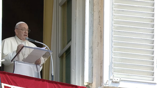Francisco, durante el ángelus