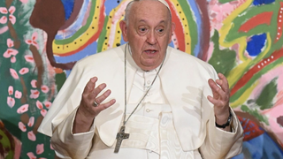 El Papa Francisco, con Scholas