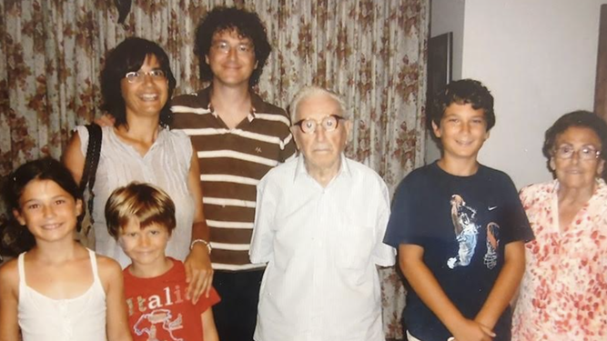 David Pagés y los padres de Bausset