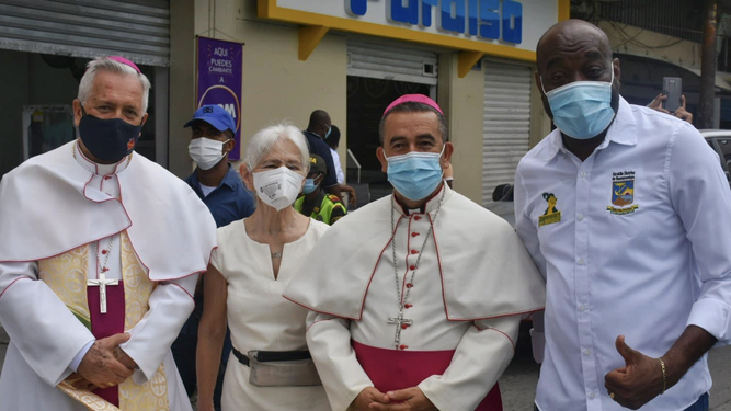 MOnsalve, Jaramillo y alcalde Vidal