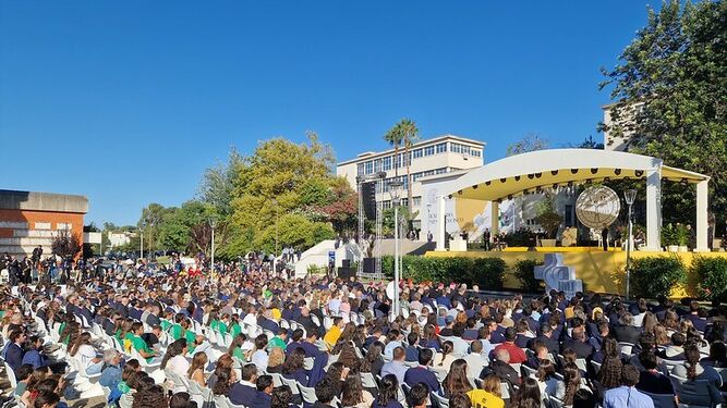 Encuentro de los universitarios con el Papa en Lisboa