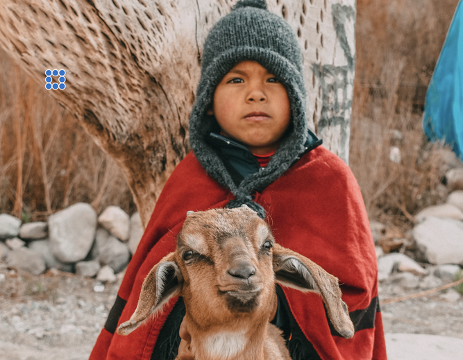 Niño indígena