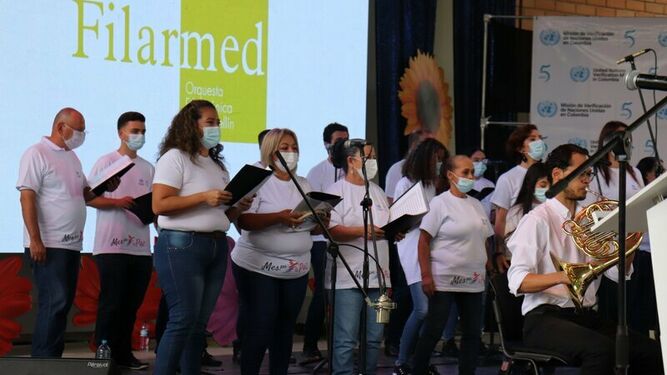 Coro Paz y Reconciliación, Filarmónica de Medellín